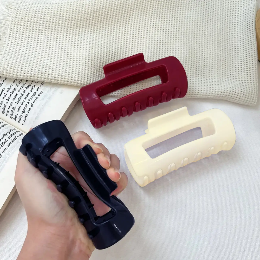 The Clip Claws| Premium Hair Clutch Set (Pack of 3)